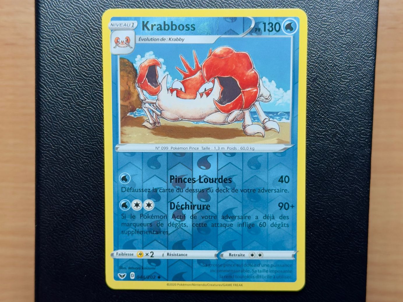 Pokémon Carte collezionabili: Krabboss Reverse (044/202)- Épée et Bouclier - SSH FR EB01 – Usato da Chézard-St-Martin venduto da Kro_Cards