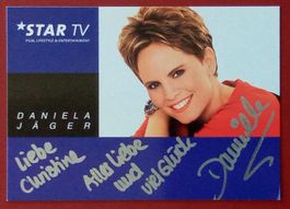 Daniela Jäger StarTV Autogramm signiert Foto 10x15cm
