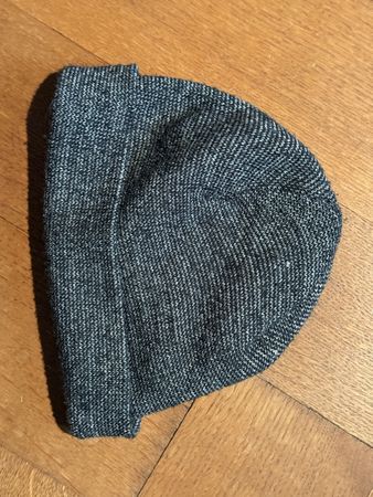 H&M Strickmuetze, Wintermuetze, Grau, Unisex, Neuwertig