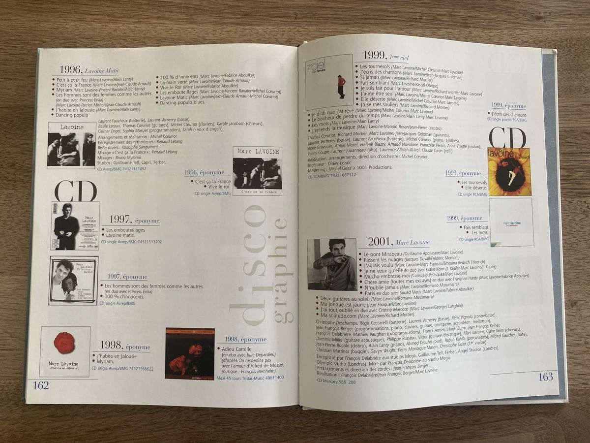 Libri: Biographie Marc Lavoine – Usato da Malters venduto da Lila-Nissie 9
