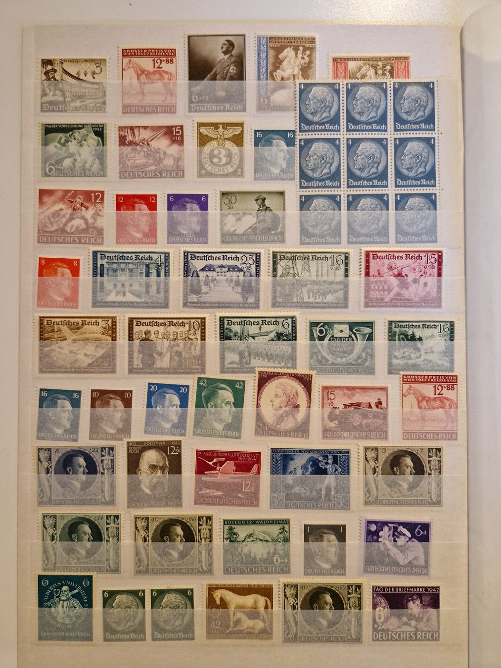 Tutti i francobolli: Deutsches Reich postfrisch Briefmarken Lot – Nuovo (secondo la descrizione) da St. Gallen venduto da Enrico_SG