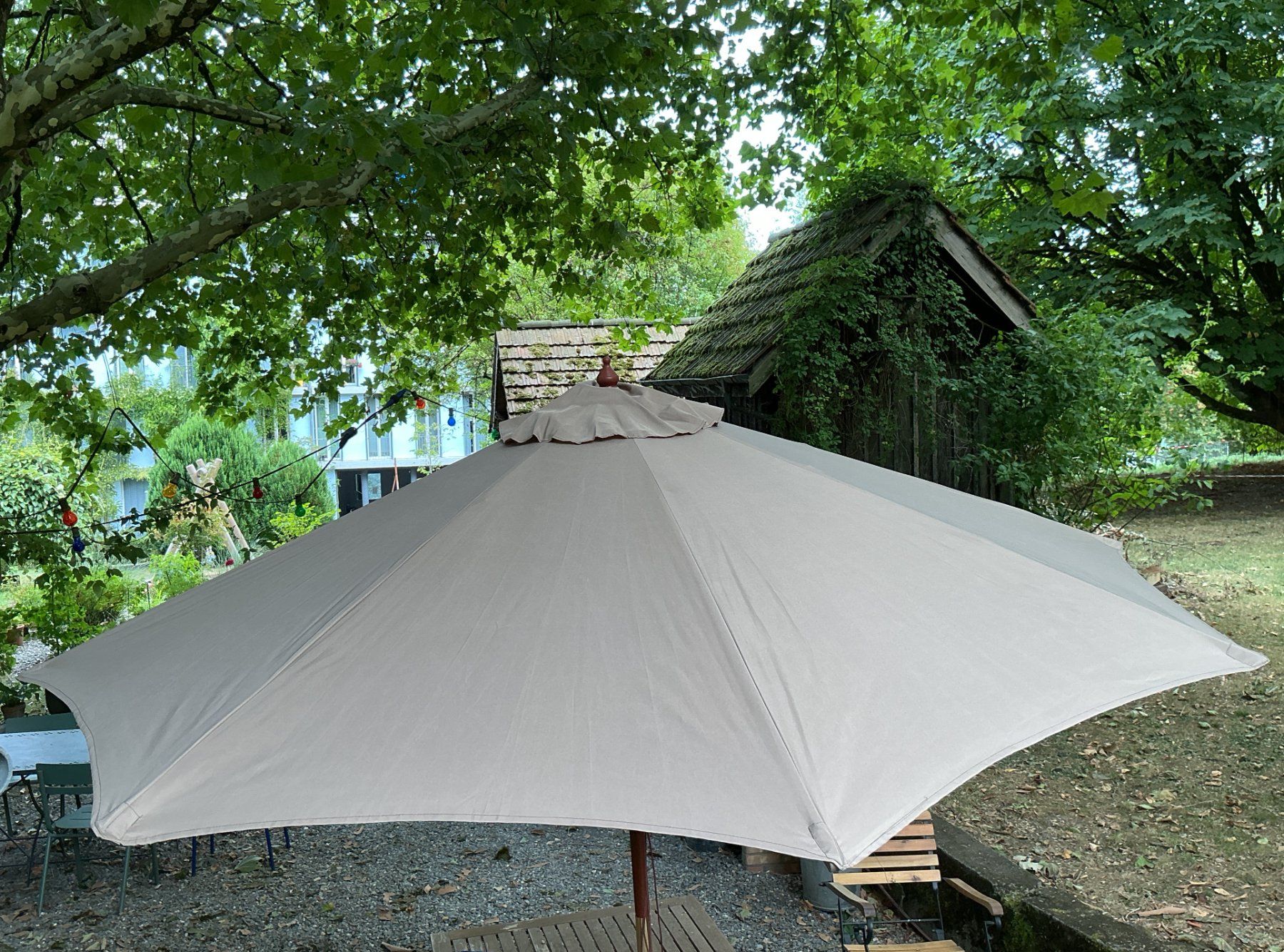 Sonnenschirme: SONNENSCHIRM Sandbeige – Neu (gemäss Beschreibung) aus Richterswil von Restwert_Richterswil 5