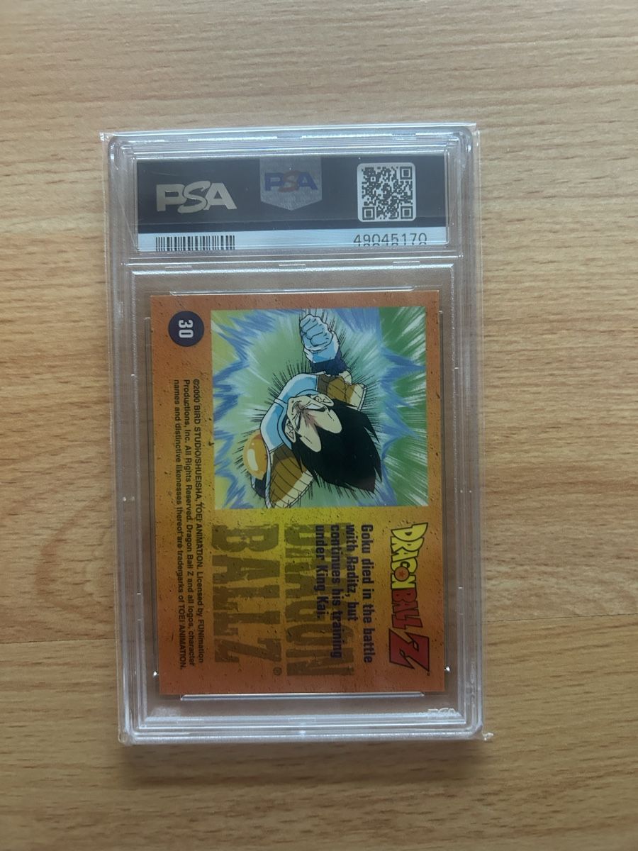 Carte collezionabili: Dragon Ball Z 2000 Artbox #30 PSA 8 – Nuovo (secondo la descrizione) da Schötz venduto da lor_z95g 1