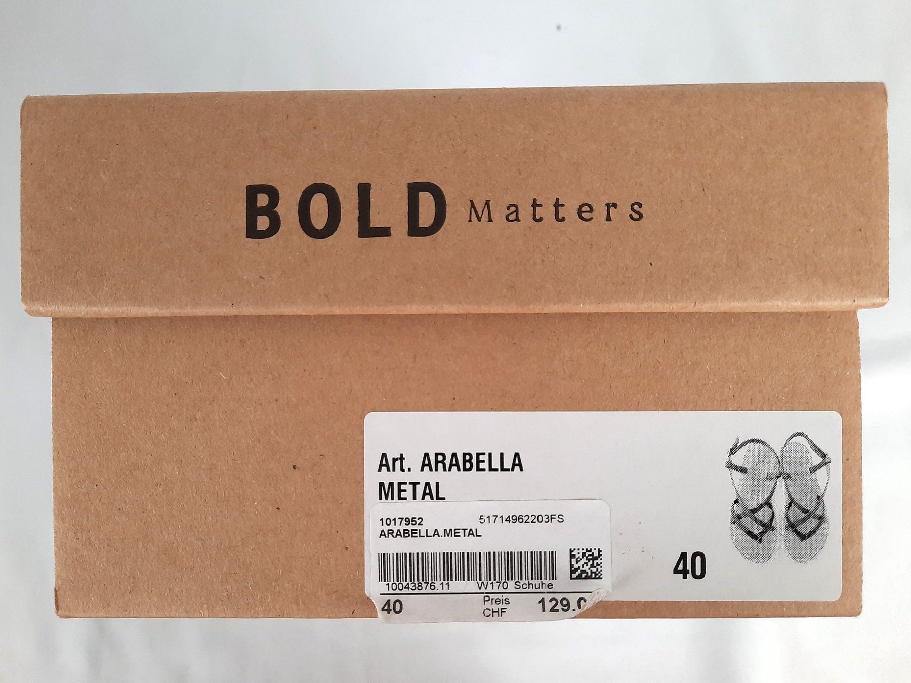 Chaussures femmes: BOLD MATTERS Sandalen – Neuf (Voir description) à Beinwil am See par Restwert_Beinwil 1