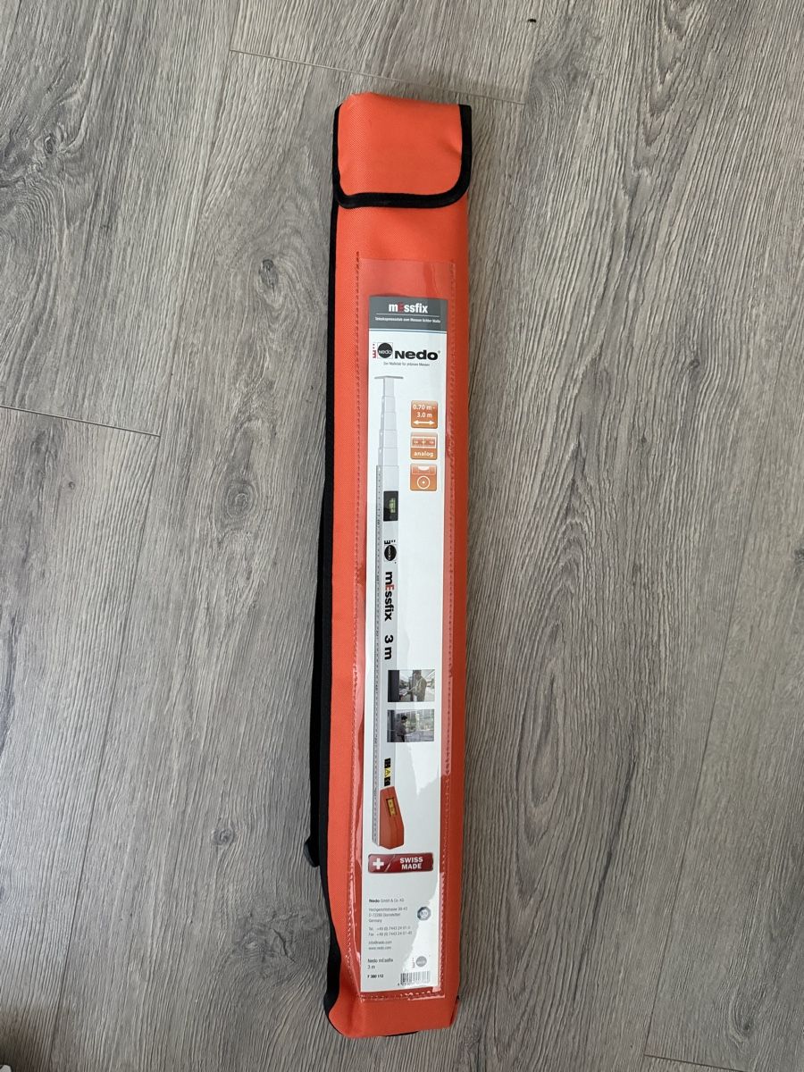 Nedo Misurare: Mire télescopique Messfix 3m – Nuovo e nell'imballaggio originale da Lausanne venduto da OFFICINA.shop 1