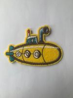 Yellow Submarine Patch Badge, Bügelbild