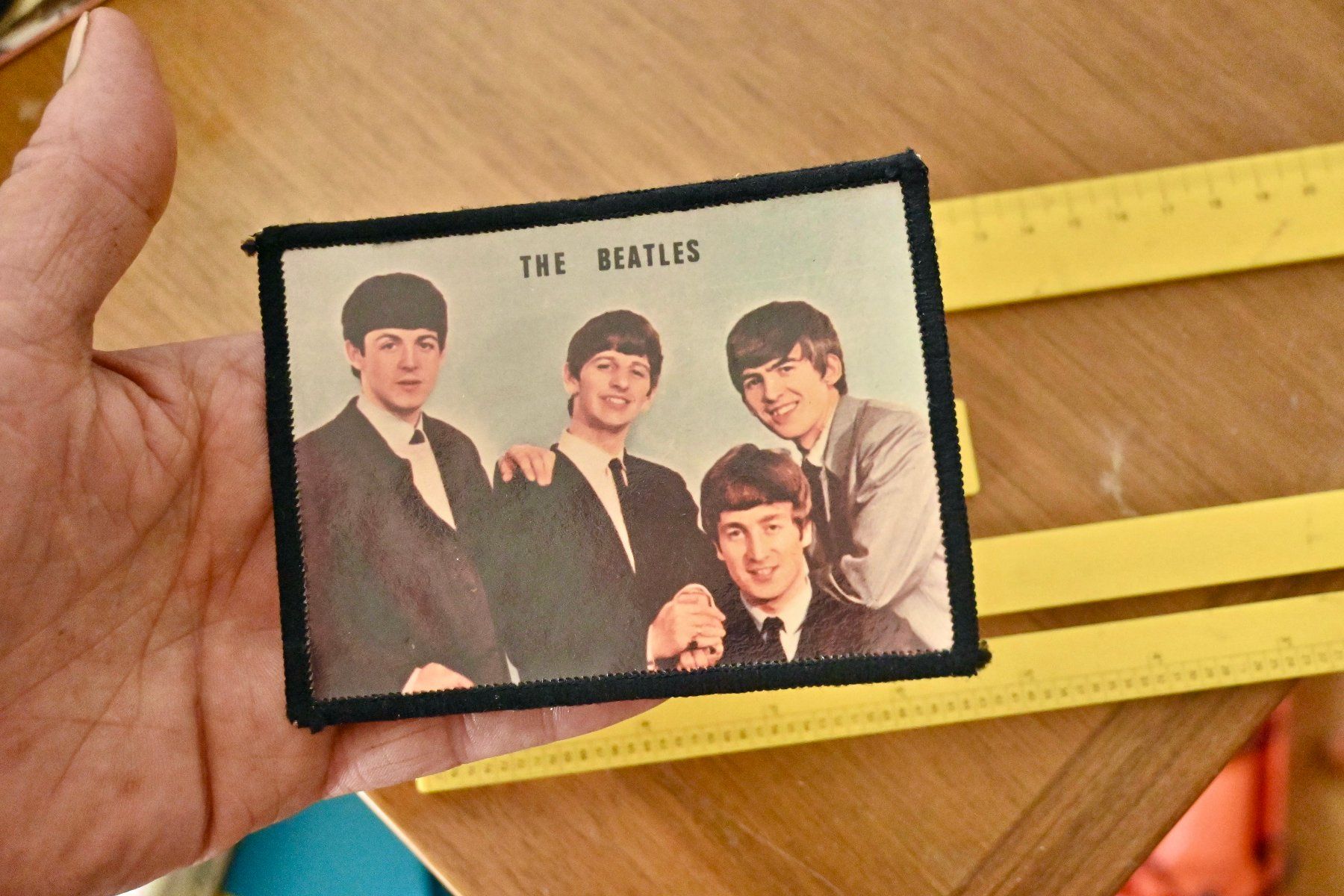 Dischi in vinile: VINTAGE The Beatles PATCH photo BADGE – Usato da Pfaffhausen venduto da mono_rec 6