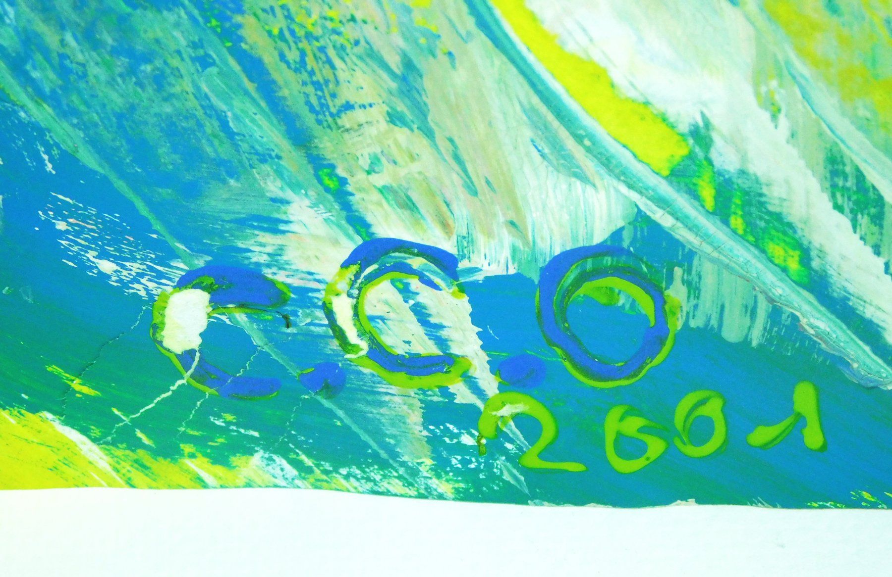 Gemälde: Moderne Kunstmalerei Akryl 2001er – Gebraucht aus Emmenbrücke von Ulisse-22 5