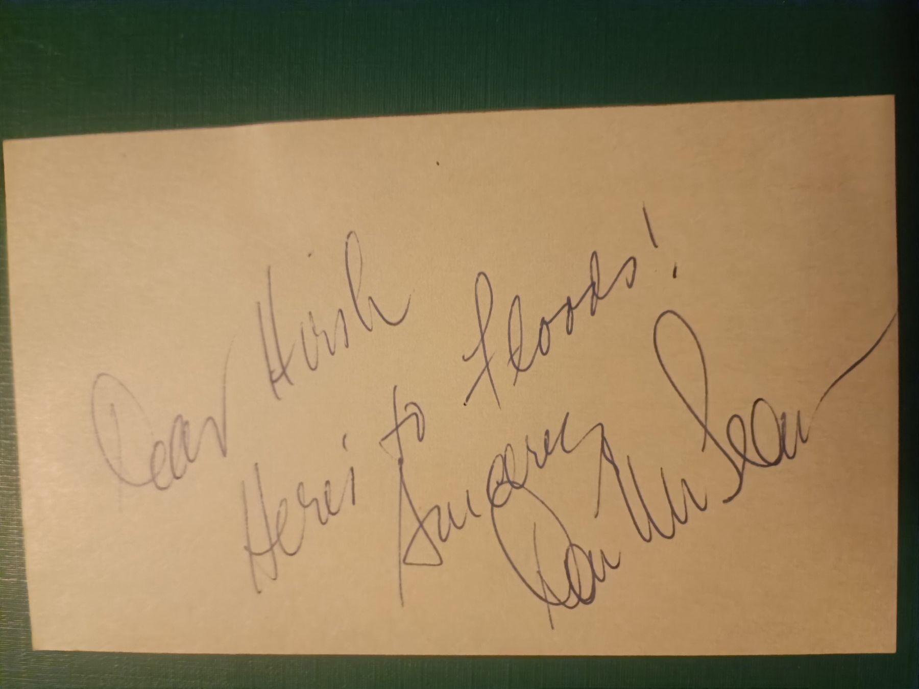 Autogramme: Don McLean - American Pie - Handsigniert – Gebraucht aus Menziken von Artographs