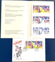 1987 Schweden  Zirkus FDC + Sonderblatt ( nur bei ABO )