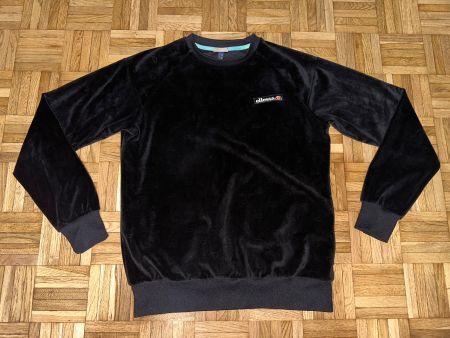 Velours Sweatshirt Ellesse Gr.40