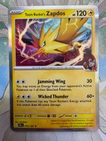 Pokémon TCG –Team Rocket's Zapdos (DRI070) Destined Rivals