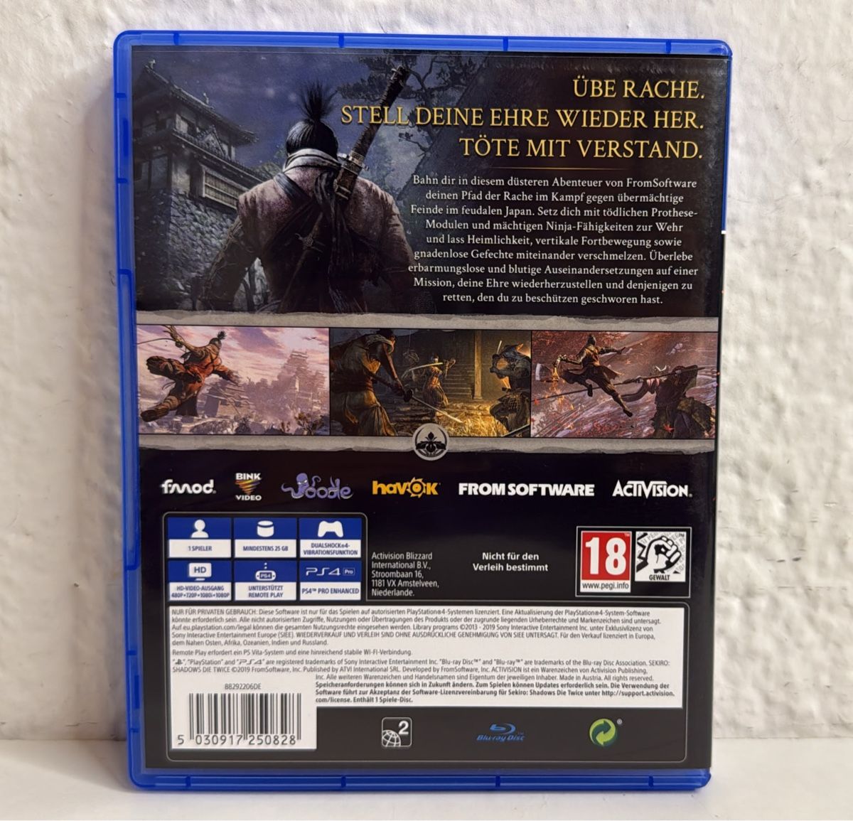 Sony Giochi: Sekiro Shadows Die Twice - PS4/PS5 Game – Usato da Ehrendingen venduto da bubulence 1
