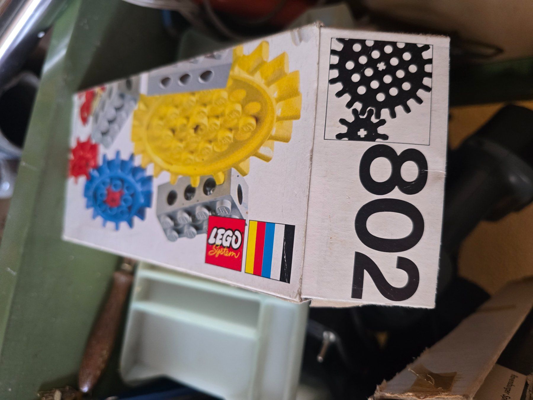 Lego Giocattoli: Lego Technic Konvolut 802 Zahnraeder mit Box gebraucht – Usato da St gallen venduto da bb_12 1