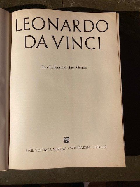 Libri: Leonardo Da Vinci Buch – Usato da Hinwil venduto da Schaempi1 4