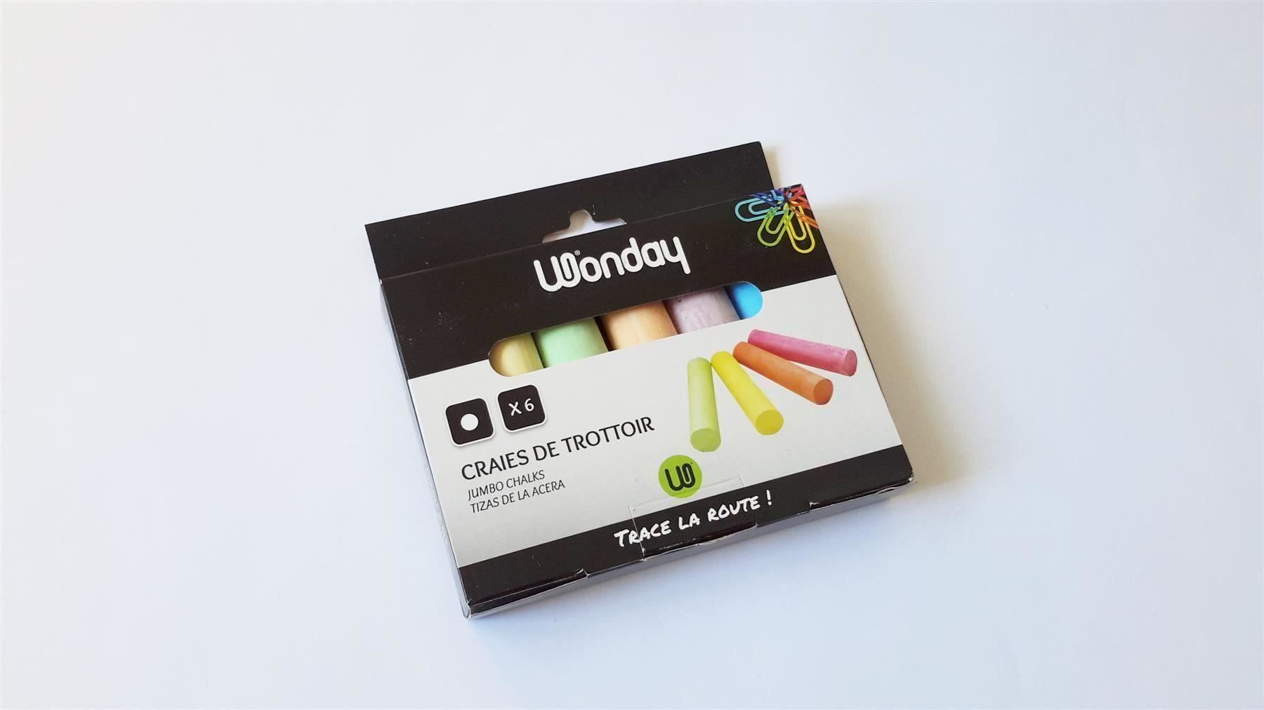 Farben: Straßenmalkreide, Kreide, 6x im Karton – Neu und originalverpackt aus St. Gallen von cointec 1