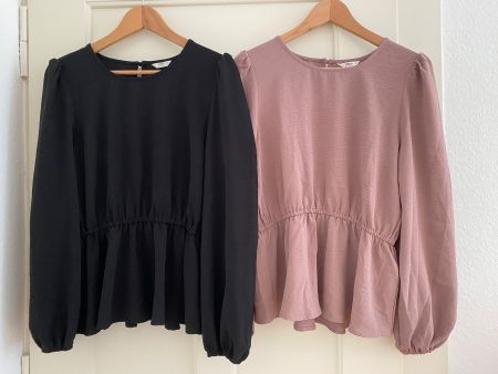 2x Blusen / leichte Tops, ONLY, Gr. M - Neu