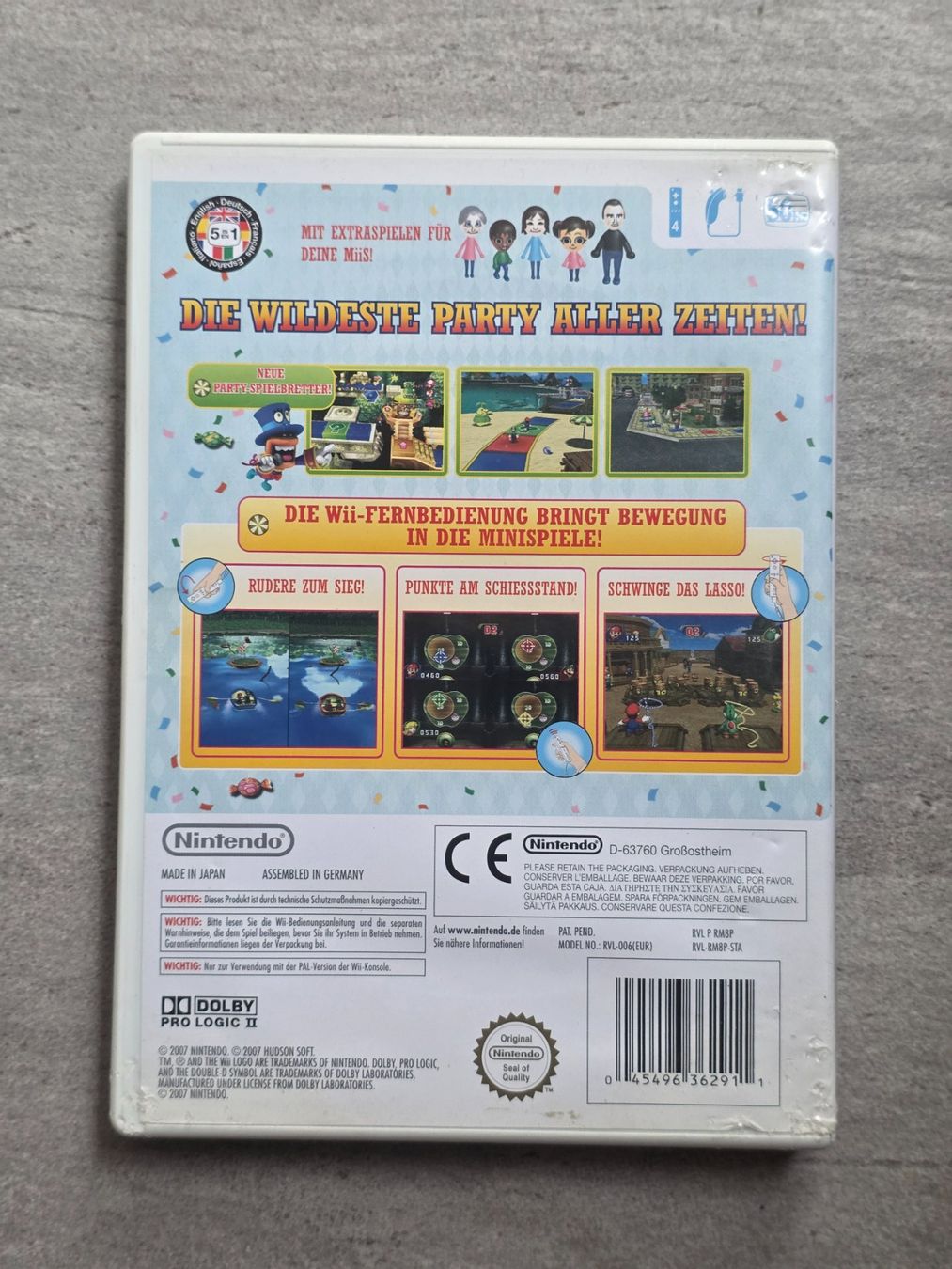 Nintendo Spiele: Nintendo Wii - Mario Party 8 – Gebraucht aus Münchenbuchsee von RipiRip 2
