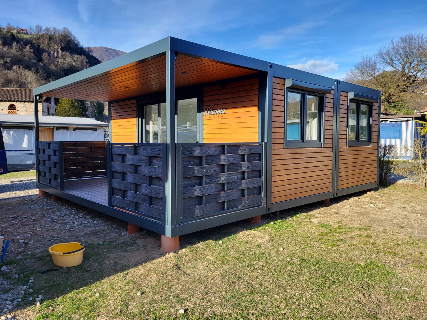Mobilhome: Campinghaus, Gartenhaus, Container, Bürocontainer – Nuovo e nell'imballaggio originale da Galgenen venduto da contdeluxe