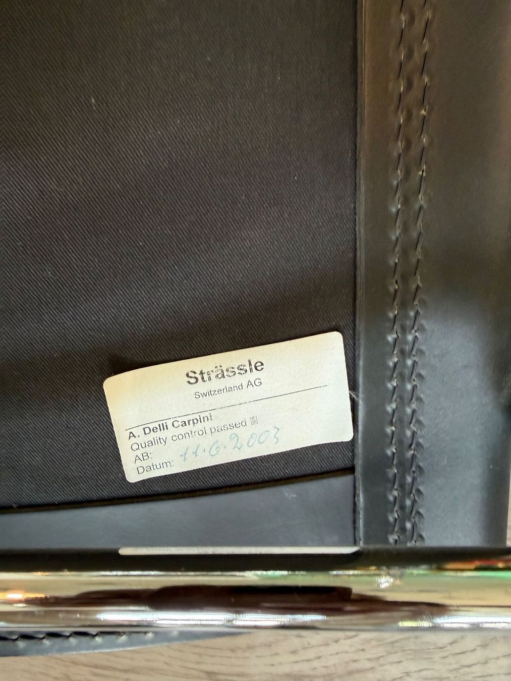 Strässle Poltrone: Strässle Armlehnstuhl, Design Hans Eichenberger – Usato da Unterstammheim venduto da Hawesta 4