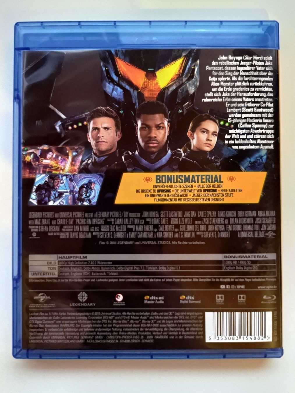 Tutti i DVDs: Pacific Rim - Uprising – Usato da Liestal venduto da Kratzilla 2