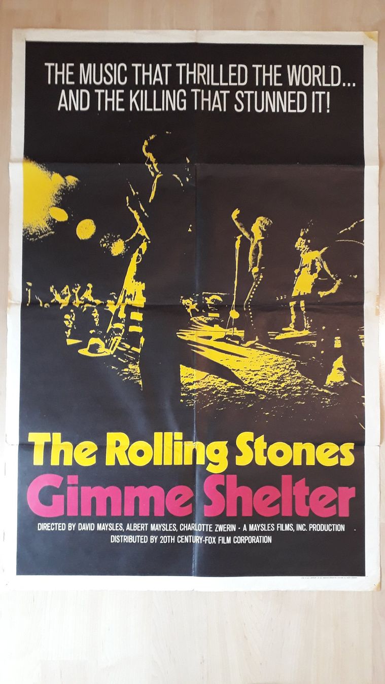 Poster & Bilder: The Rolling Stones Kino Poster – Gebraucht aus Ueberstorf von Buffalo69 2