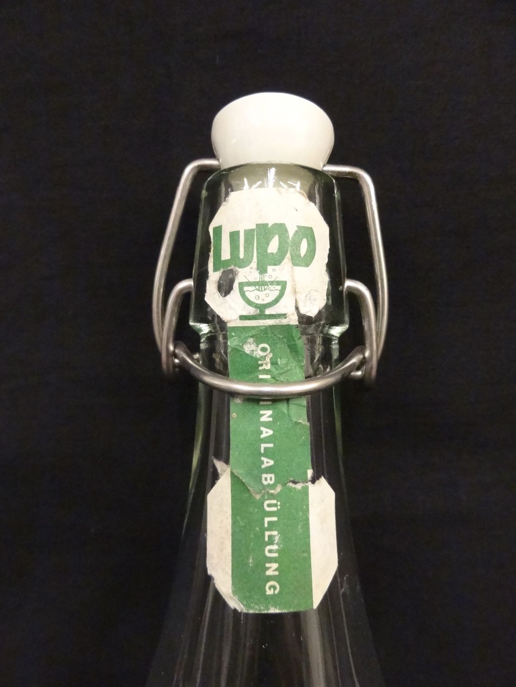 Bicchieri, Caraffe & Bottiglie: alte Flasche LUPO LIMONADE 1965 – Usato da Kerzers venduto da Flaschenposten 5