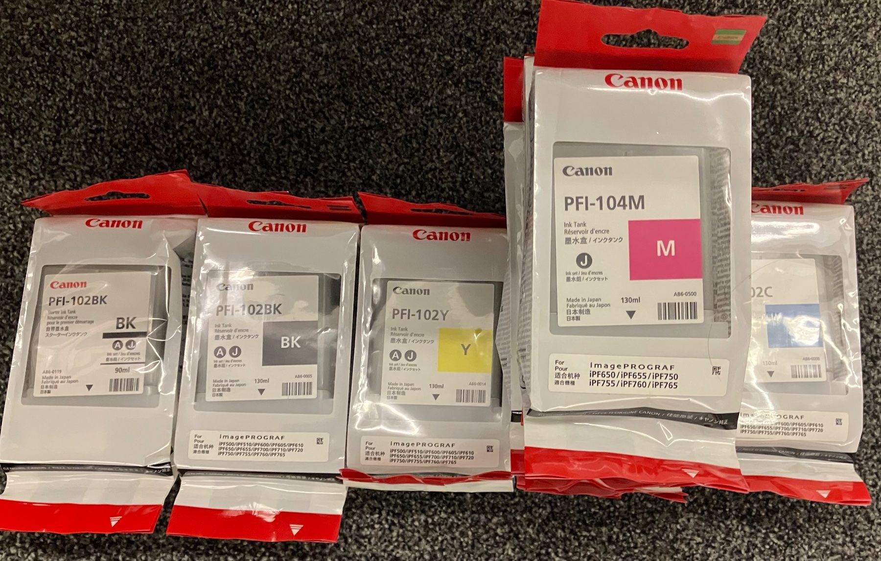 Canon Drucker: Canon iPF610/24" Plotter + Einzelbattkasette, inkl. div zube – Gebraucht aus Wernetshausen von Bortot 4
