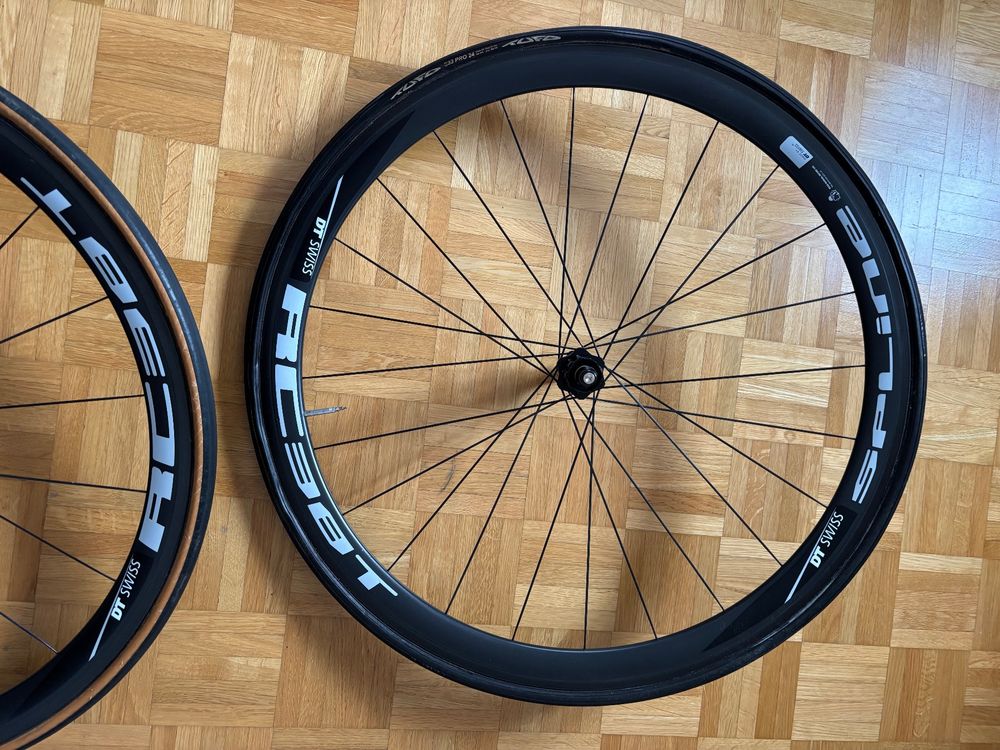 Paire de roues DT Swiss RC38T Spline occasion très bon état (Gebraucht ...