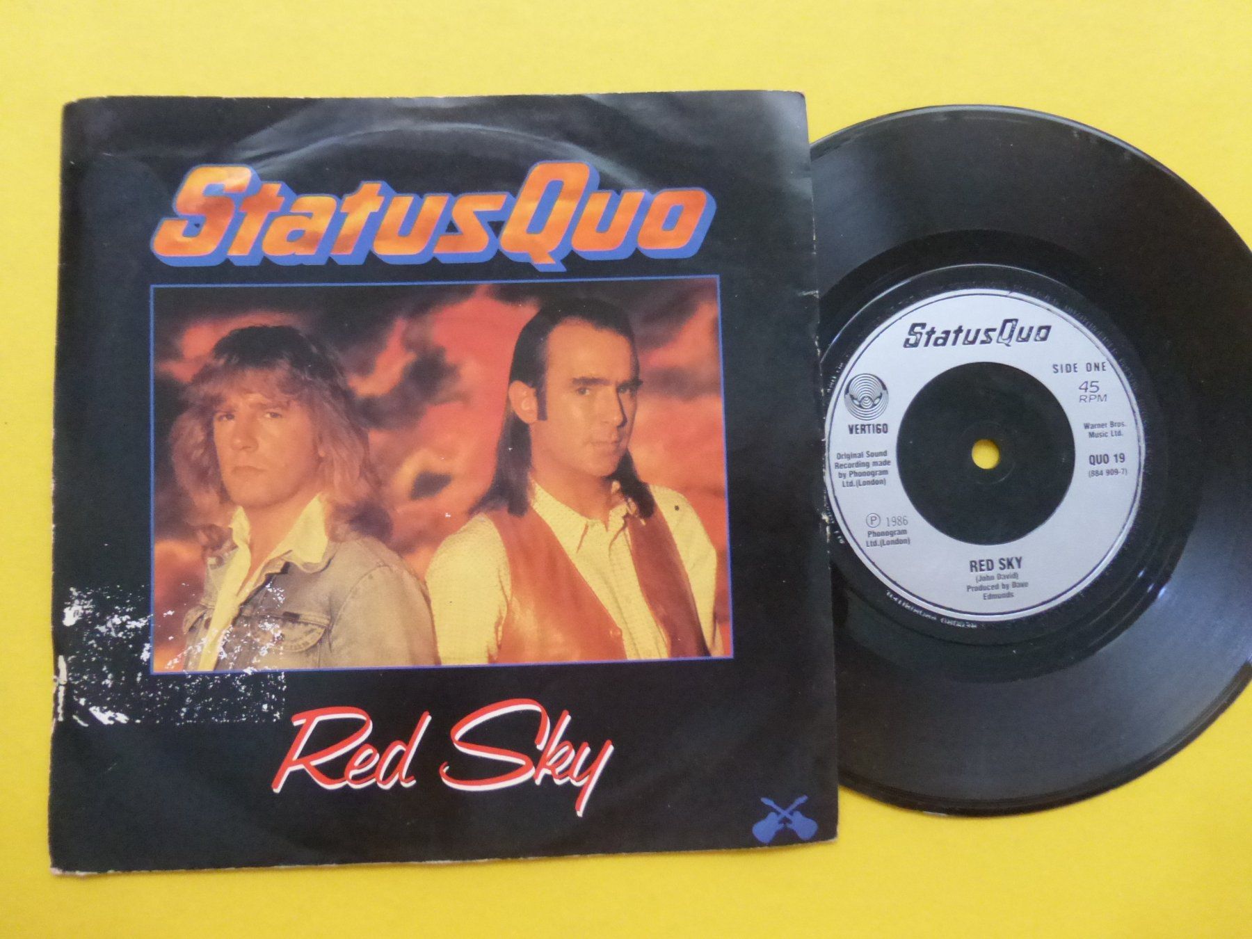 Dischi in vinile: Status Quo – Red Sky – Usato da Zürich venduto da Swiss57