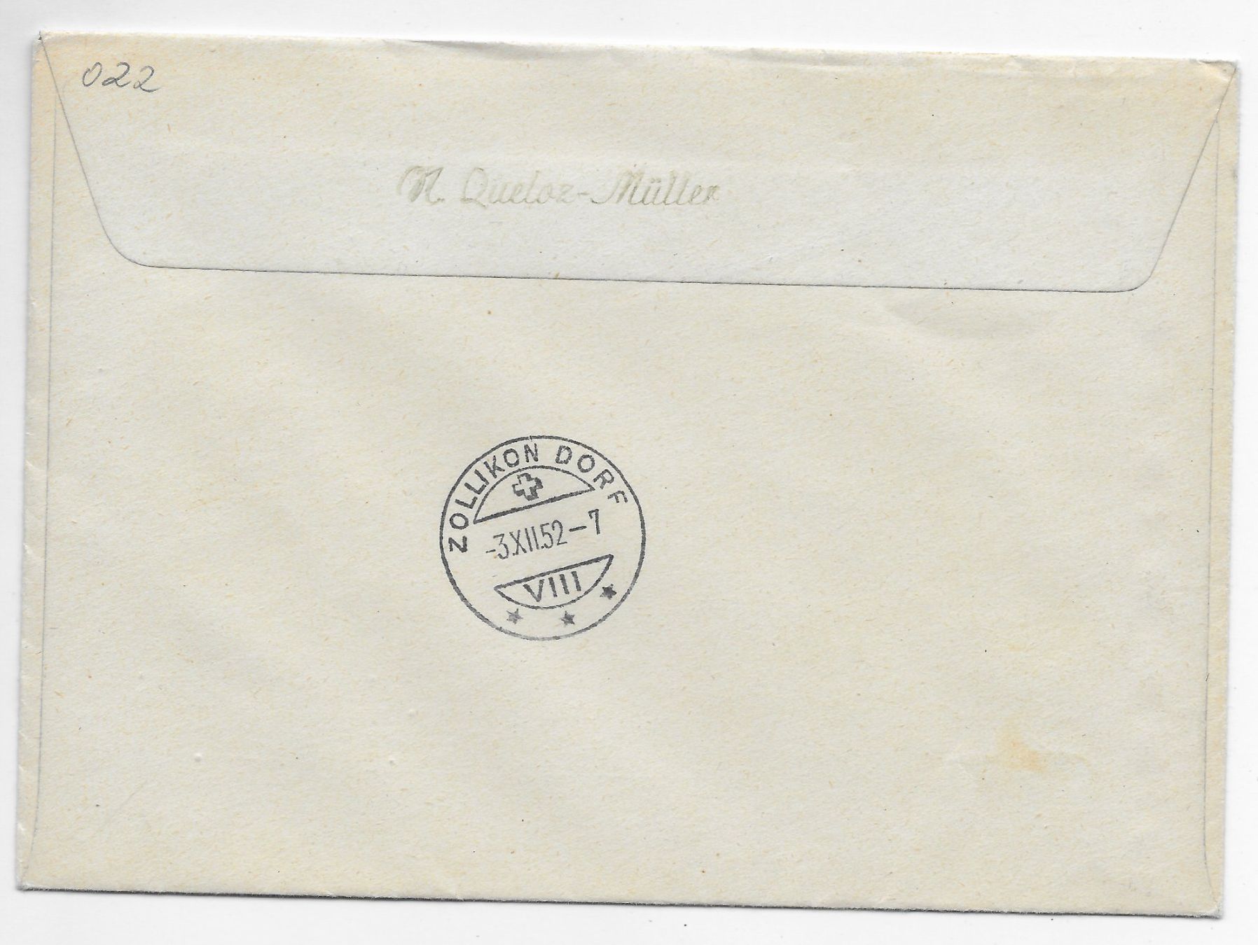 Tutti i francobolli: PJ  Express FDC illustriert 1952 – Usato da Hefenhofen venduto da Richsalz 1