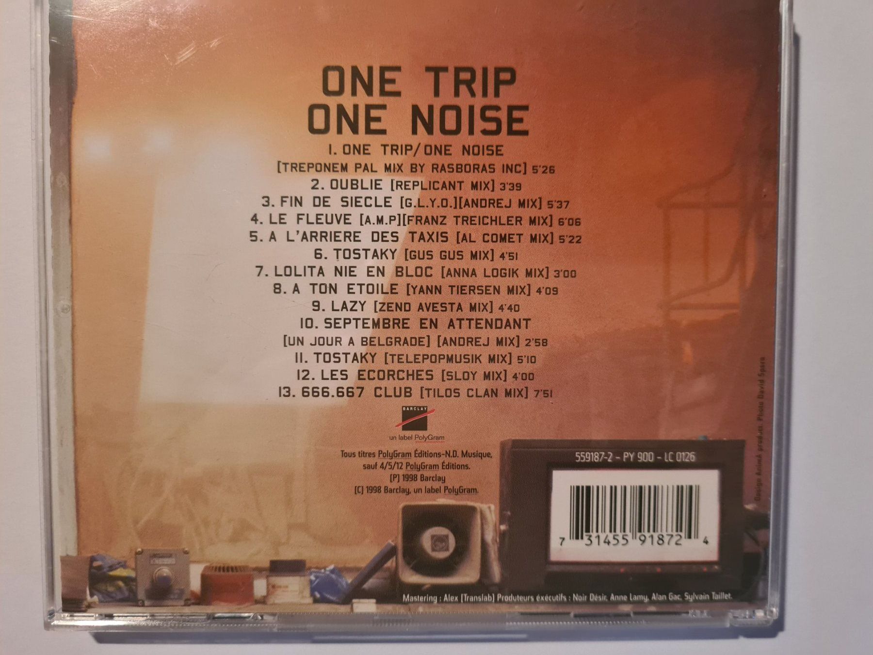 CD: Noir Désir "One Trip One Noise" – Usato da Nyon venduto da gss_7jsq 1