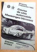 Course de côte Massongex-Vérossaz, 1984, Résultats officiels
