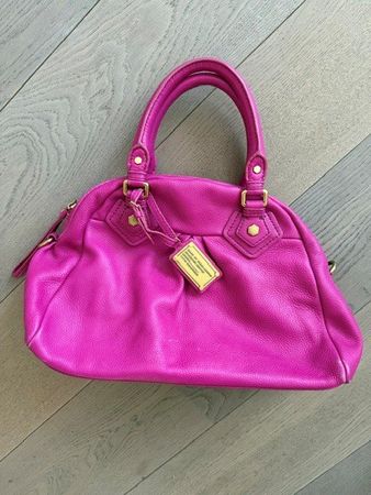 Marc Jacobs Handtasche Pink Leder