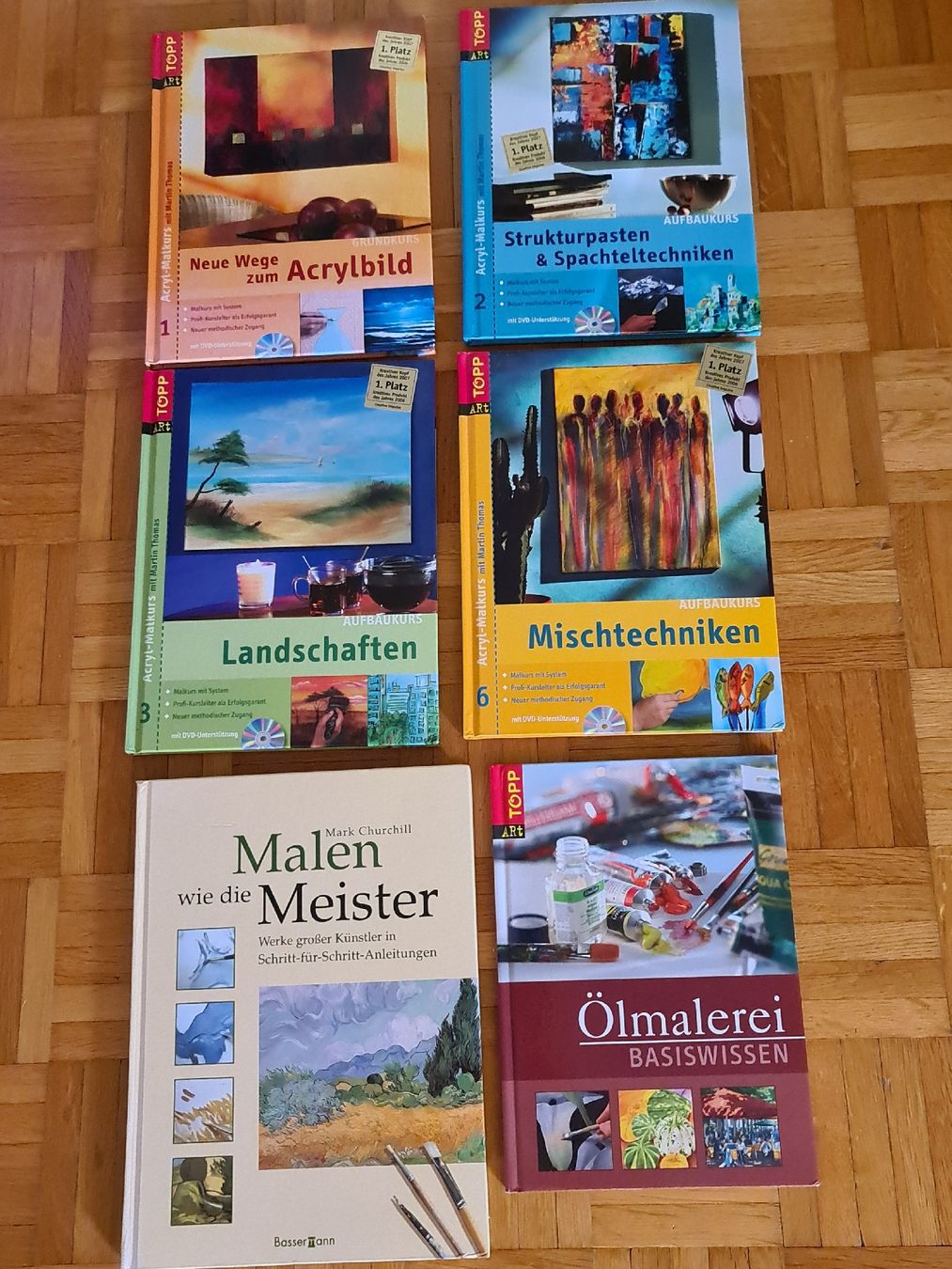 Bücher: Acryl-Malkurs Bücher samlung  – Gebraucht aus Thun von erh_fs86