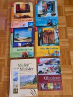 Acryl-Malkurs Bücher samlung 