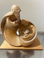 Krippe Skulptur Holz handgeschnitzt 