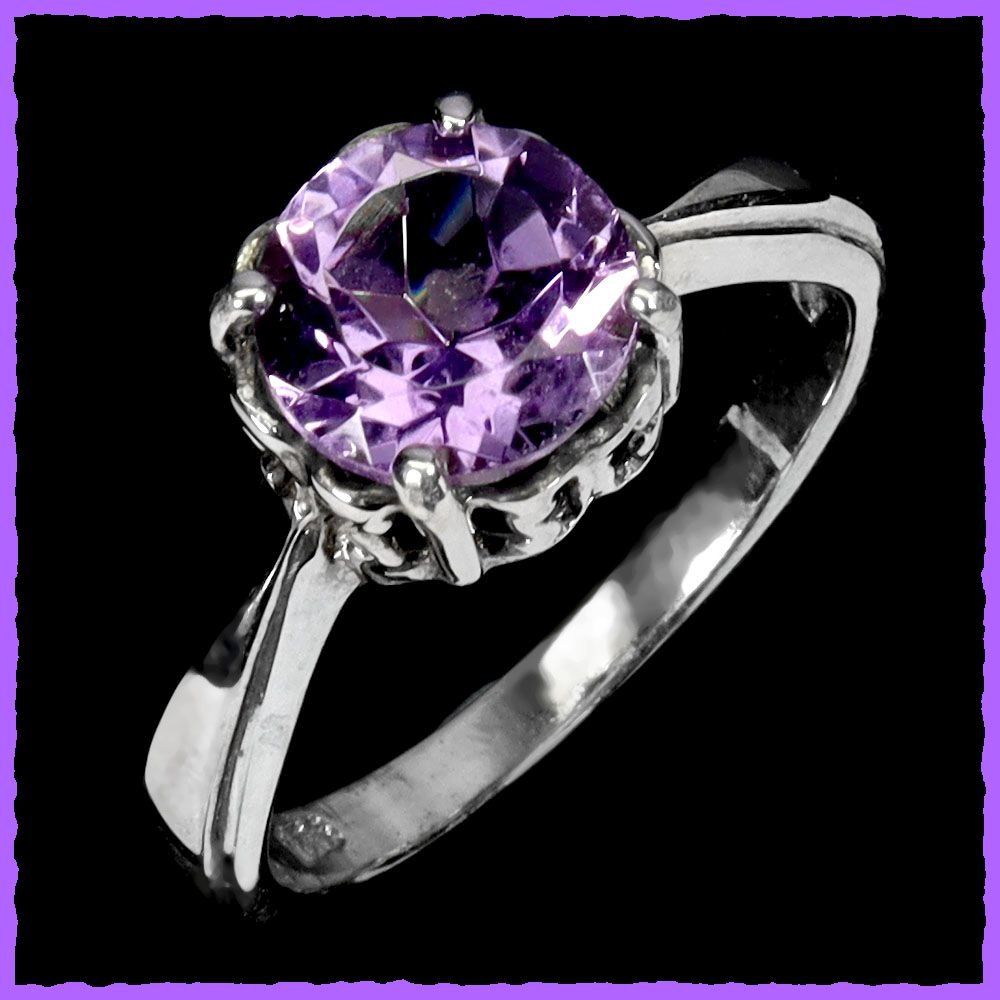 Anelli: ♛ Amethyst 925 Silber Ring – Nuovo e nell'imballaggio originale da Oberglatt ZH venduto da Hot-Spot 3