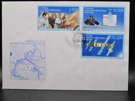 DDR 1988 Weltraumflug UdSSR-DDR I FDC C6