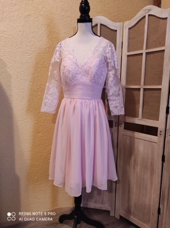 Hochzeitskleid  Lanting Bride Rosa Gr.S 🕊️Neuwertig!