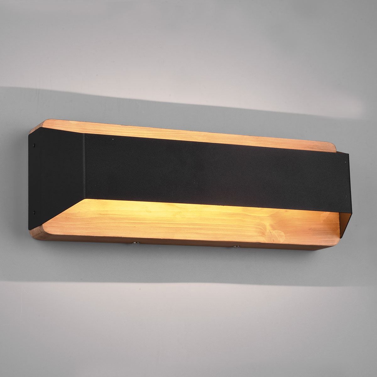 Lampade: LED Wandleuchte, Holz, 1500 Lumen – Nuovo (secondo la descrizione) da Kreuzlingen venduto da Smart-Light