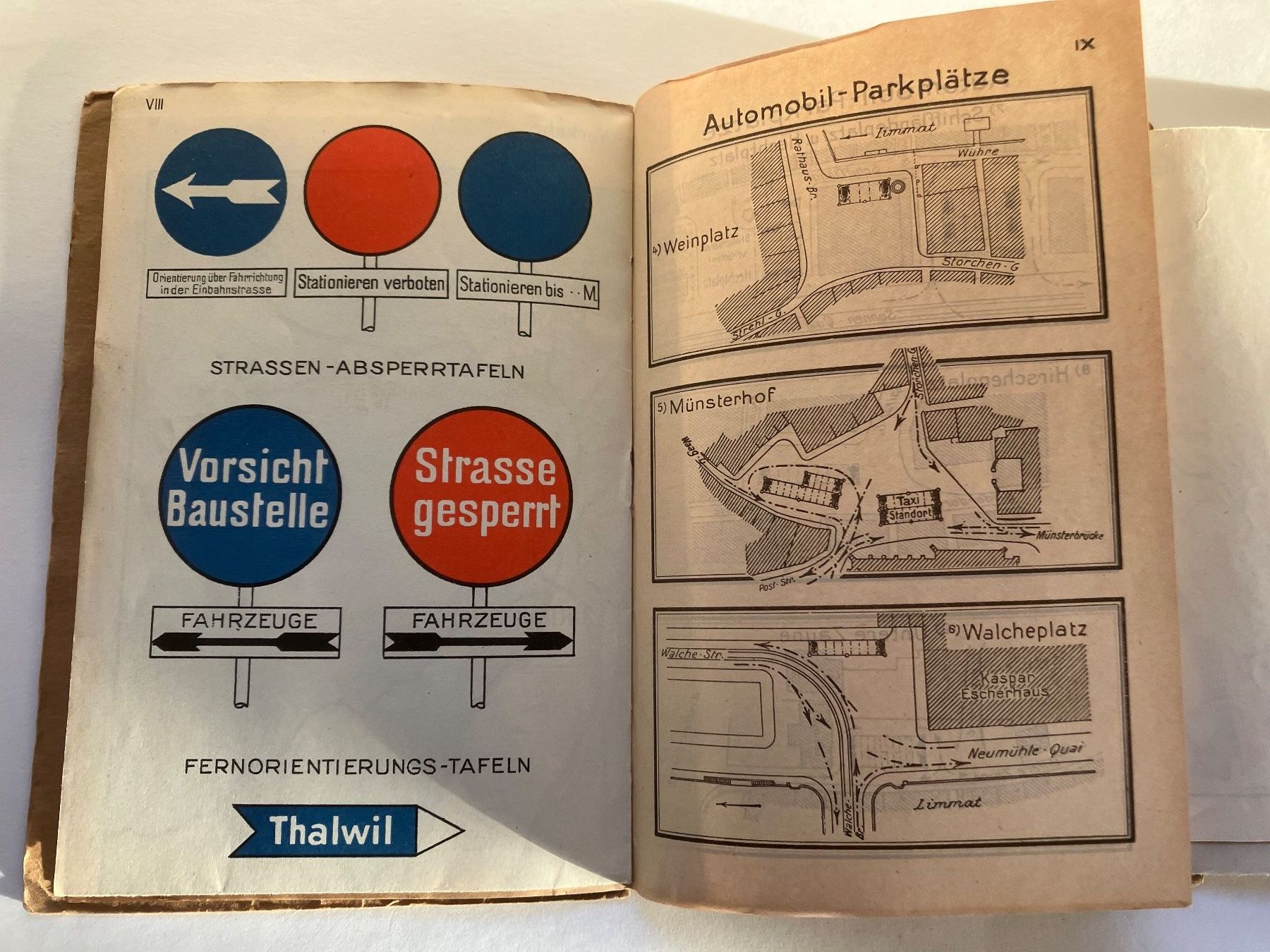 Cartoline: Verkehrsplan von Zürich – Usato da ZUERICH venduto da Carolus1 7