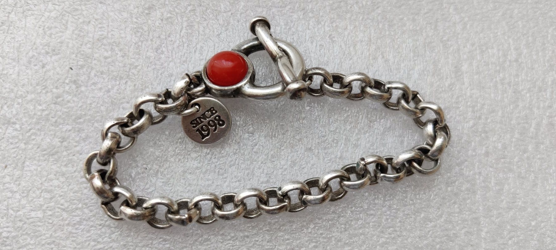 Bracciali & Braccialetti: Armband Ciclo, 925 Silber mit schöne Stein – Usato da Zürich venduto da sendbad