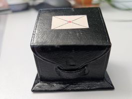 rare, antike Briefmarkendose (Schreibtisch-Schatulle)