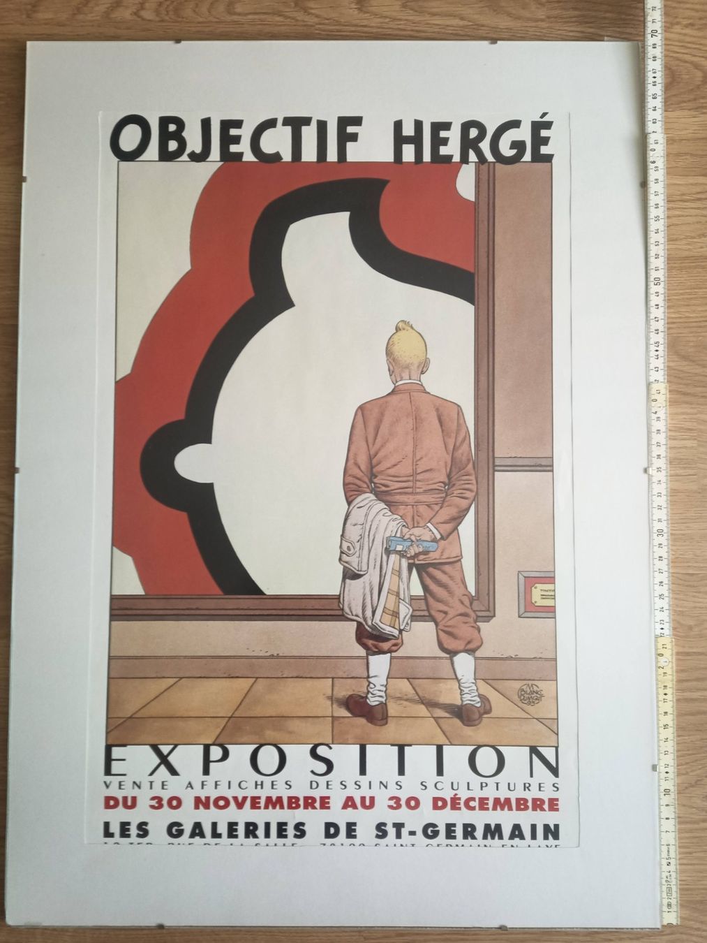 Posters & Illustrations: Affiche Exposition - Objectif Hergé – D'occasion à Renens VD par JoliCoeur1020