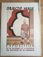 Affiche Exposition - Objectif Hergé