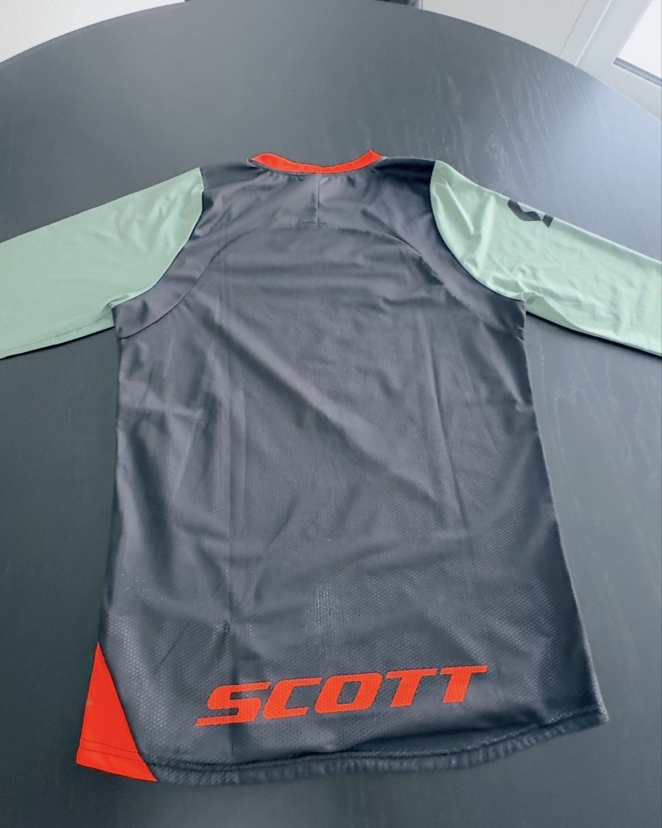 Scott T-shirt: SCOTT Trail Vertic  - noir/vert lierre foncé - M – Usato da Lengnau BE venduto da Dali. 2