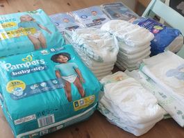 Windelpaket verschiedene Marken & Grössen – Pampers / Coop M