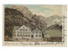 CH, Ansichtskarte Meglis Alp, Appenzell 3.8.1899
