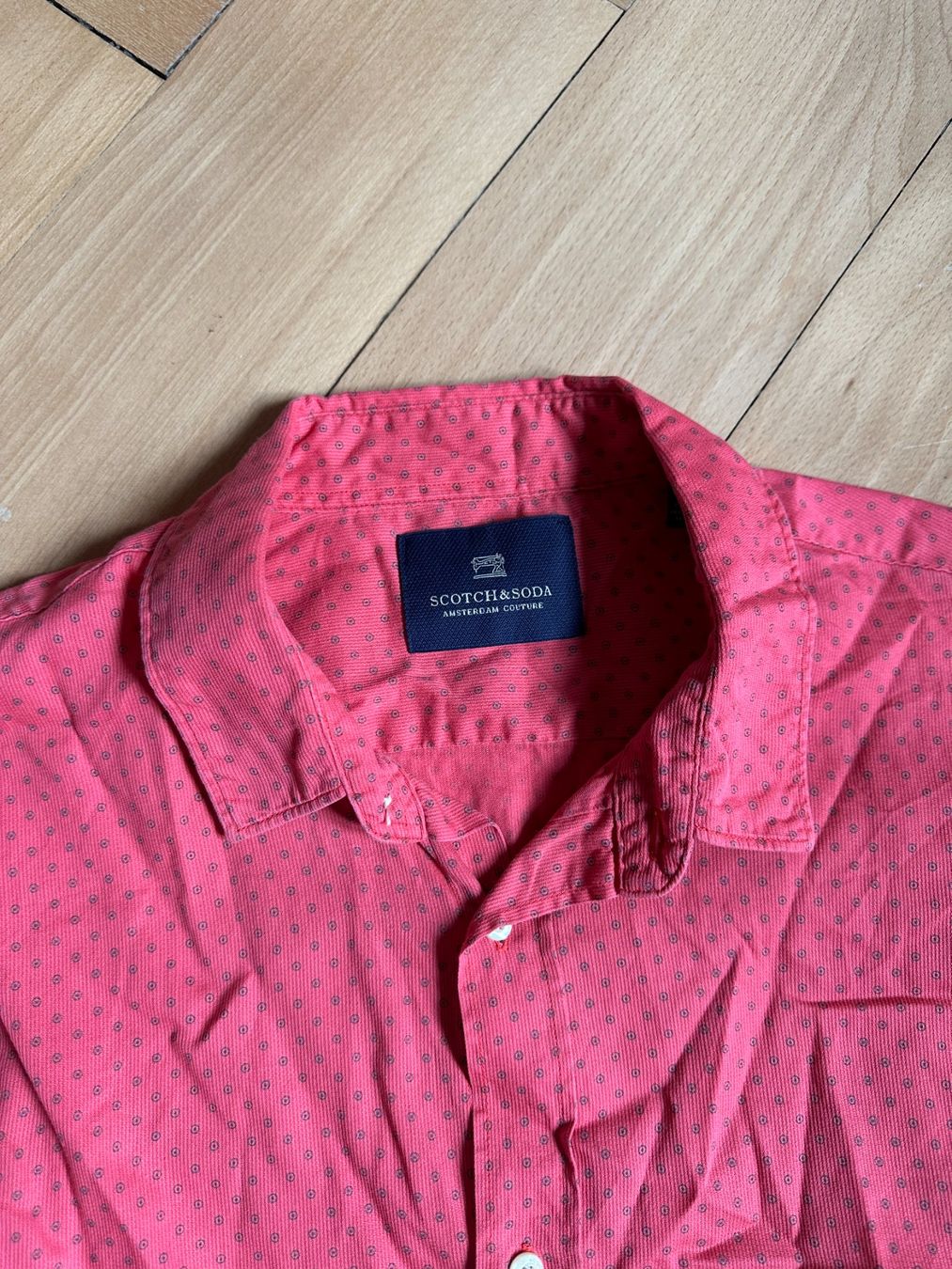 Maison Scotch Camicie: SCOTCH & SODA - Hemd rot M – Usato da Zürich venduto da Diazaio 1
